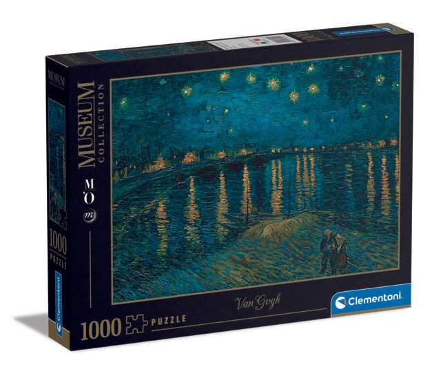 1000 Piece Puzzle Museum Collection Van Gogh: Starry Night Over The Rhone - best price from Maltashopper.com CLM39344