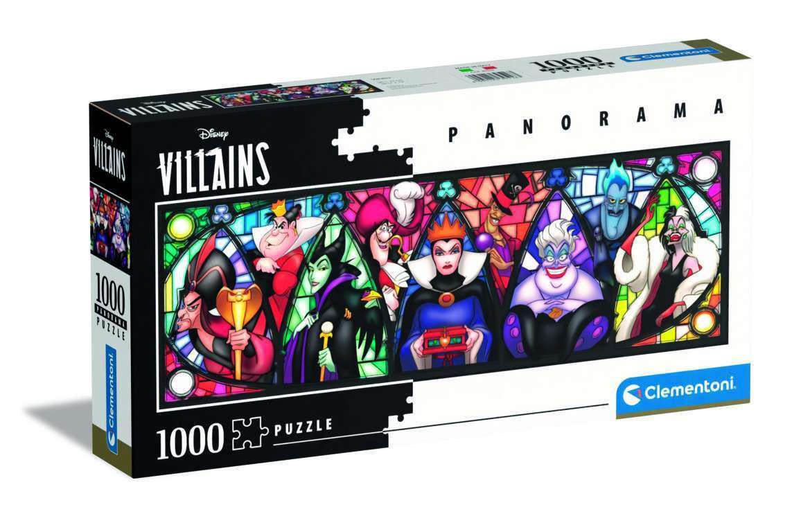 1000 Piece Panorama Puzzle Disney Villains - best price from Maltashopper.com CLM39516