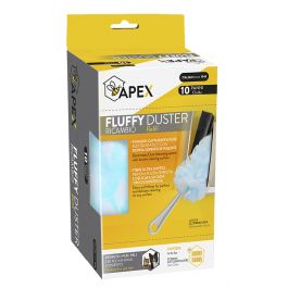 10 FLUFFY DUSTER CLOTHS