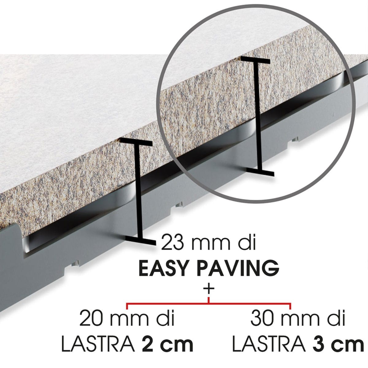 Bricocenter EASY PAVING SUPPORT MAT 40X80 FOR LAYING