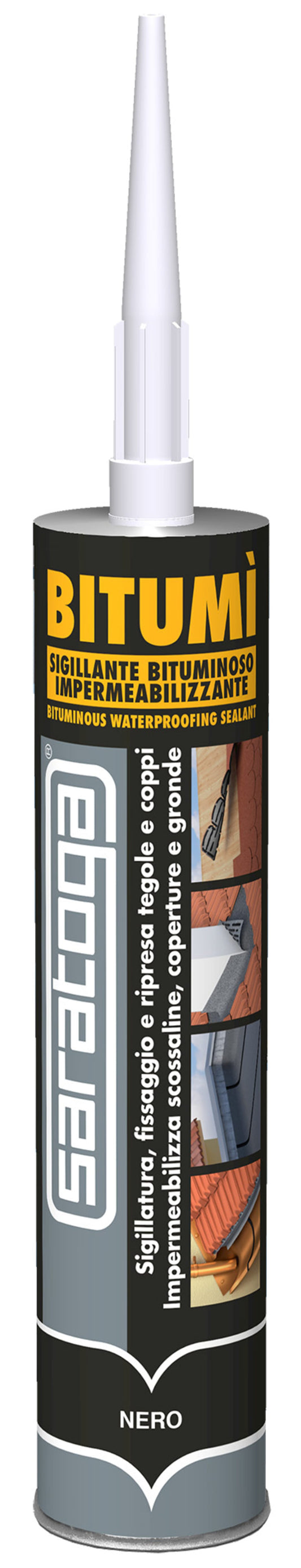 BITUMINOUS WATERPROOFING SEALANT BITUMEN CARTRIDGE 310 ML