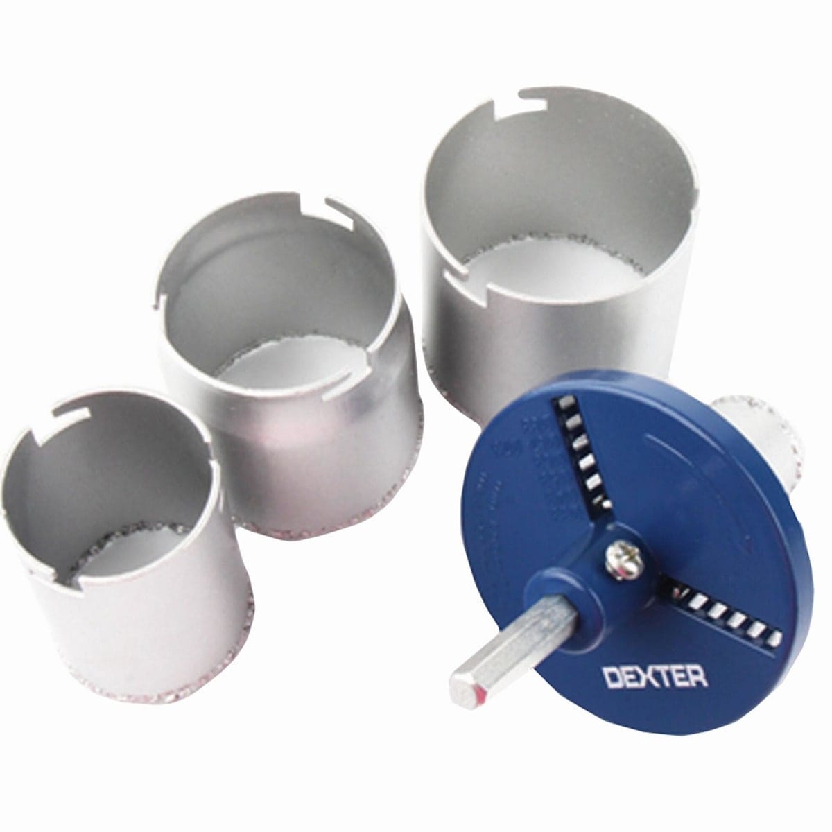 Bricocenter KIT DEXTER 4 SEGHE A TAZZA DIAM 33,53,67,73MM
