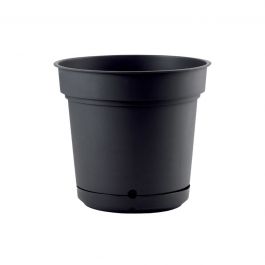 HYDRAL VASE DIAM CM33 ANTHRACITE