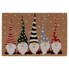 CROSSBANA Door Mat, Gnome, 60×90 cm