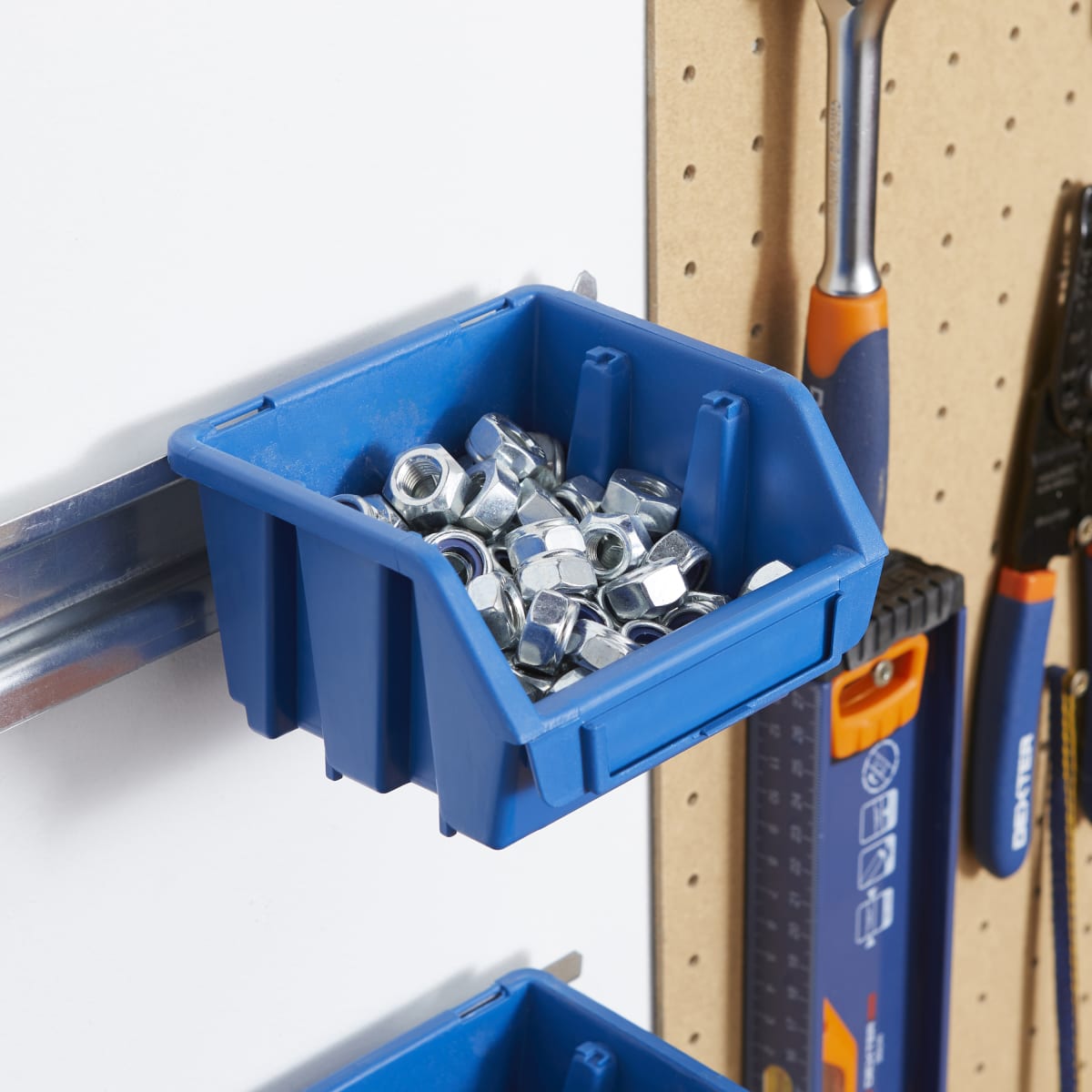 CONTAINER 10.9X10X5.3CM BLUE