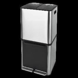 PEDAL BIN 2X15L AND SINGLE CONTAINER 20L, STAINLESS STEEL, SOFT CLOSING