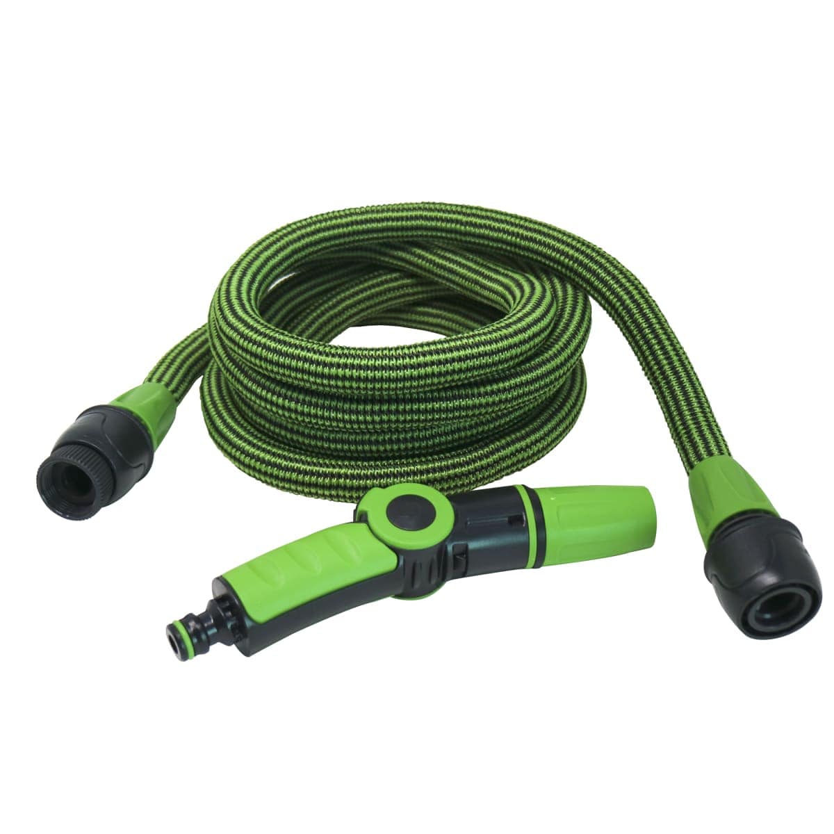 Bricocenter GEOLIA FABRIC EXTENSION HOSE 15M WITH 3JET COMPACT LANCE