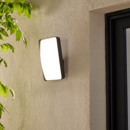 WALL LIGHT ALOGA GREY ALUMINIUM 16X7.5XH24 CM LED 14W 1900LM NATURAL LIGHT