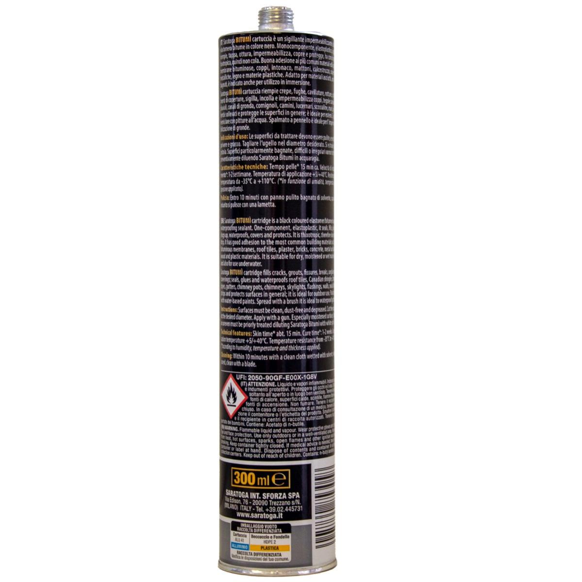 BITUMINOUS WATERPROOFING SEALANT BITUMEN CARTRIDGE 310 ML