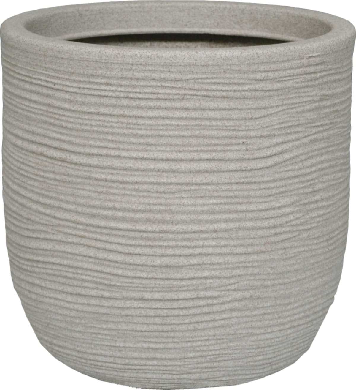 Bricocenter SHABBY STRIPED CONCHINO VASE D.45 ROPE