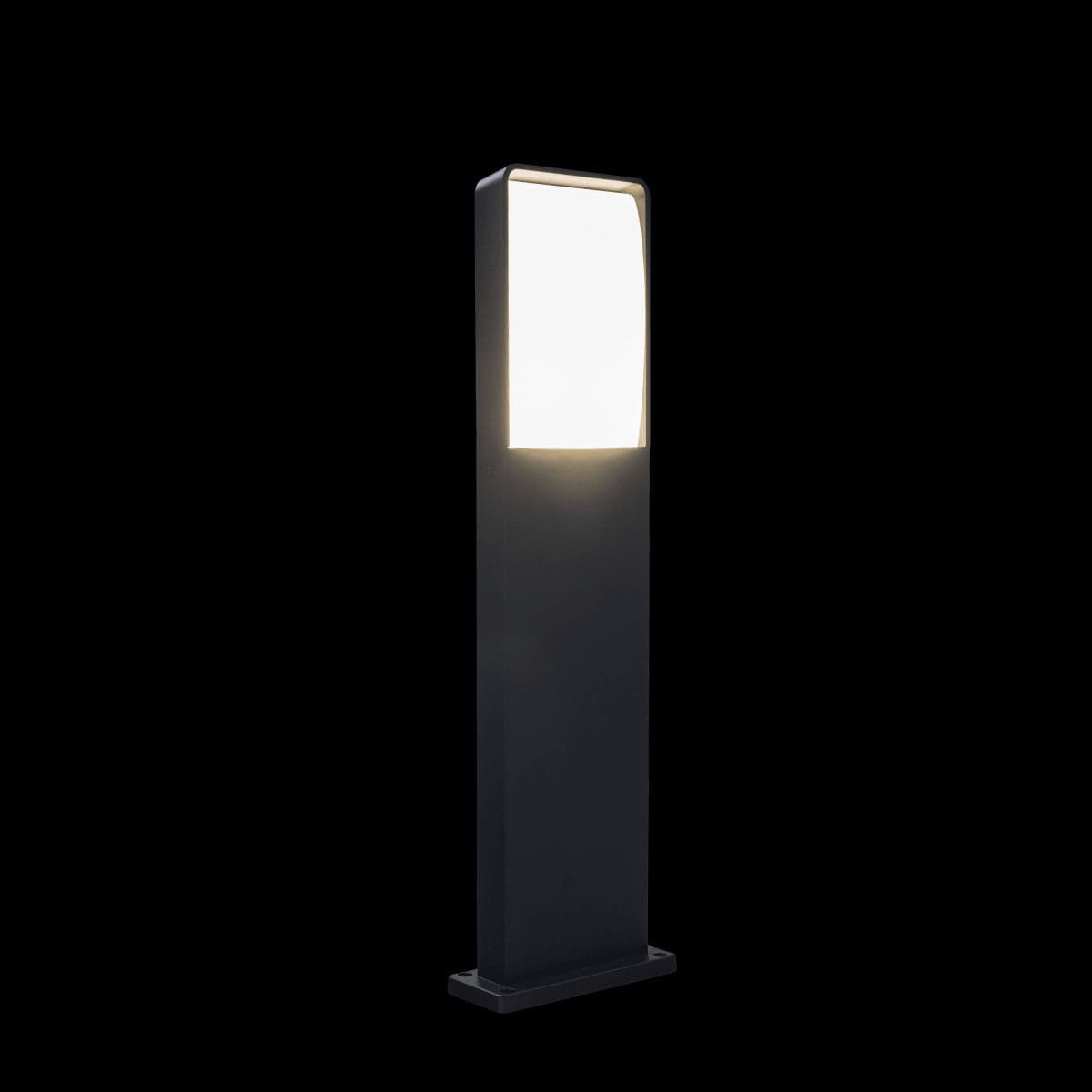 Bricocenter ALOGA ALUMINIUM STREET LAMP GREY 20X8XH65CM LED 14W 1900LM NATURAL LIGHT IP54