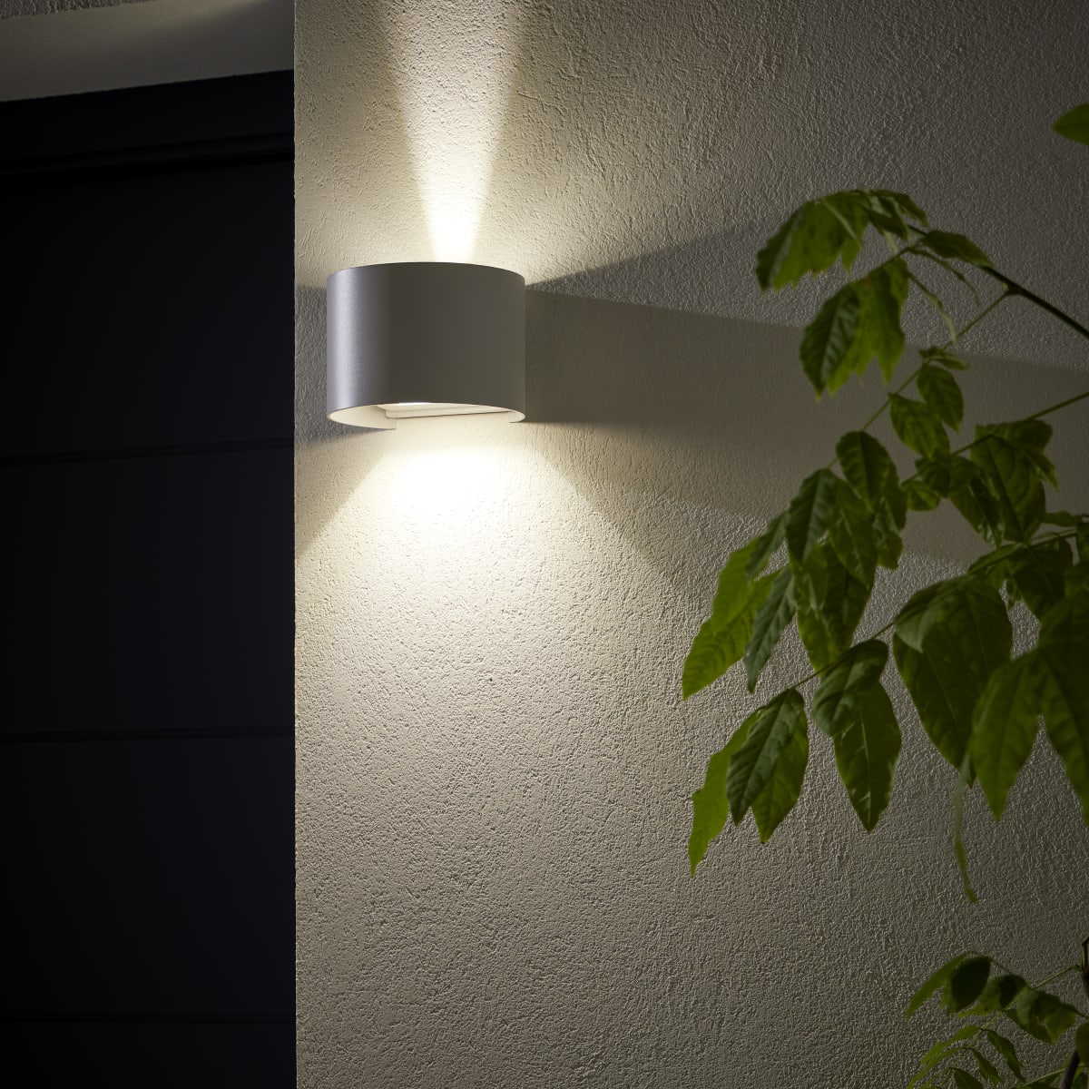 APPLIQUE ROXBURY ALLUMINIO BIANCO 13.7X11.7X9.5CM LED 6W LUCE NATURALE IP54