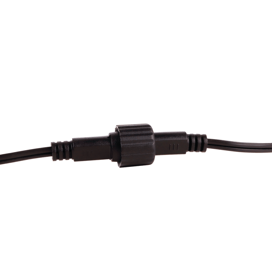 SOLAR GARLAND ELAO BLACK 8MT LED 12W WARM LIGHT IP44