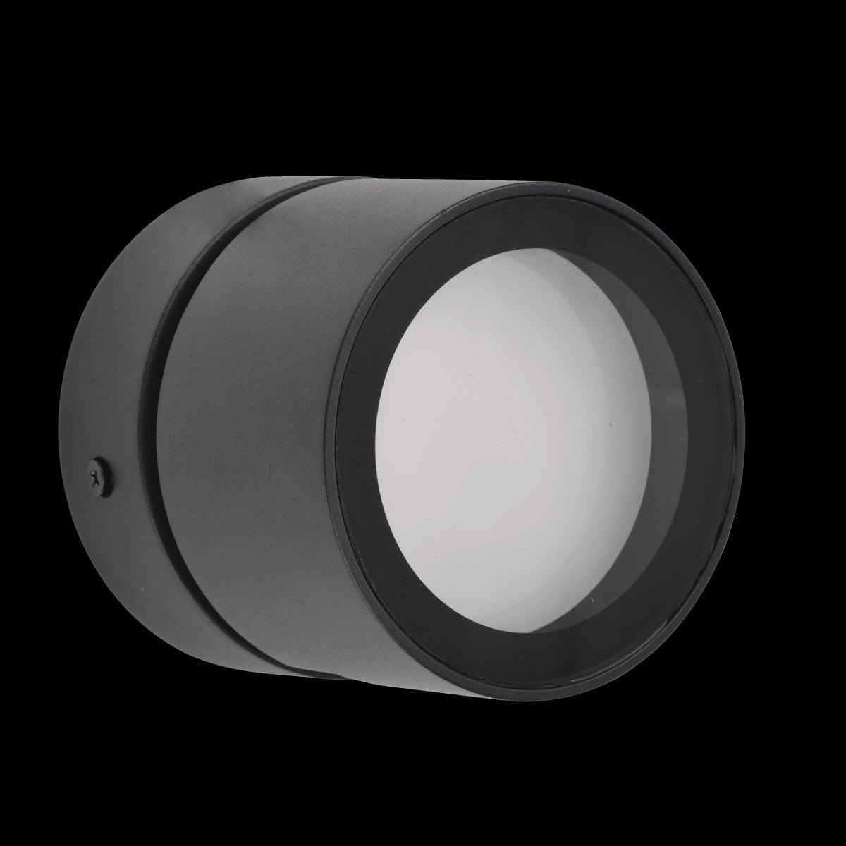 Bricocenter ORTEGA ALUMINIUM WALL LIGHT BLACK D10XH9 CM GX53=25W ADJUSTABLE IP44