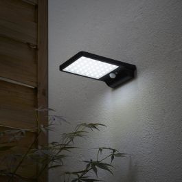 SOLAR WALL SCONCE PALMS PLASTIC BLACK LED 3.5W DIMMABLE IP44