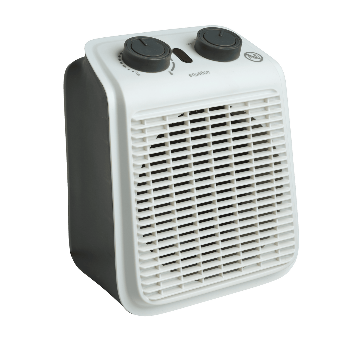 FAN HEATER 2KW 1000/2000 W COLOR WHITE/ANTHRACITE THERMOSTAT