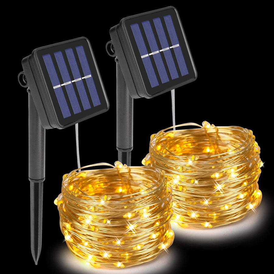 Bricocenter GHIRLANDA SOLARE UBLO 12M LED LUCE CALDA IP44