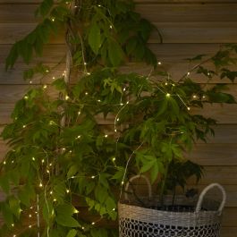 UBLO SOLAR GARLAND 12M LED WARM LIGHT IP44