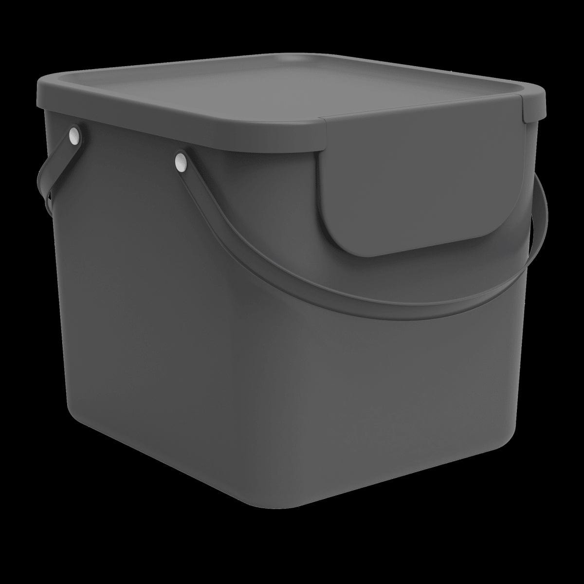 Bricocenter SELECTIVE DUSTBIN 40L - DELINIA -TRENDY GREY - PLASTIC