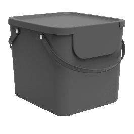 SELECTIVE DUSTBIN 40L - DELINIA -TRENDY GREY - PLASTIC