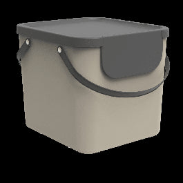 SELECTIVE DUSTBIN 40L - DELINIA -TRENDY TAUPE - PLASTIC