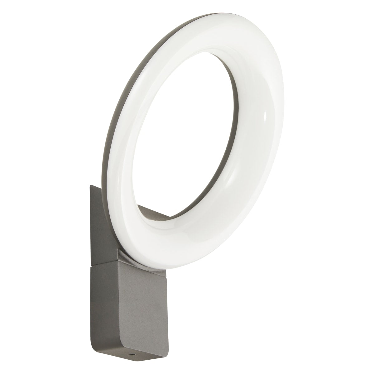 QUITO - grey aluminium 28.7x24x15.4cm LED 23W natural light IP54