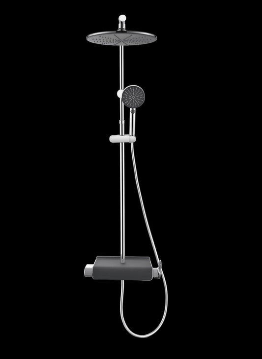 Bricocenter KIT DOCCIA EASY CROMATA CON MISCELATORE SENSEA