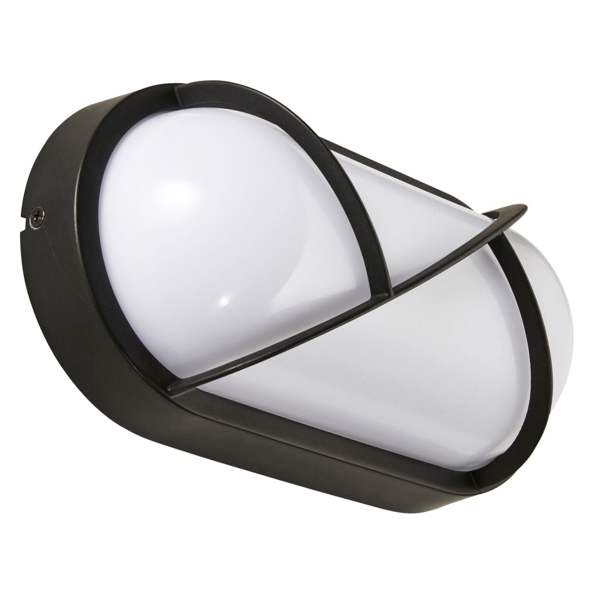 Bricocenter PALMER WALL LIGHT PLASTIC BLACK 24X9X9 CM LED 12W IP54