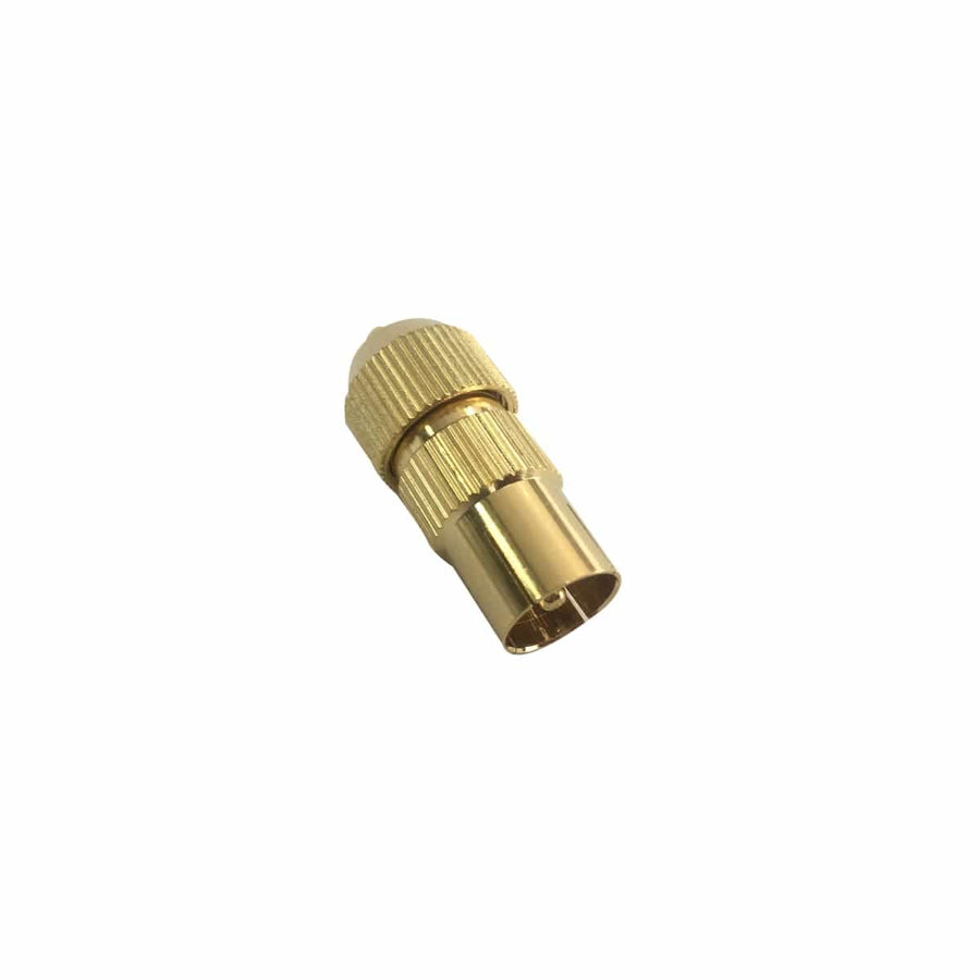 Bricocenter EVOLOGY GOLD MALE COAXIAL TV PLUG