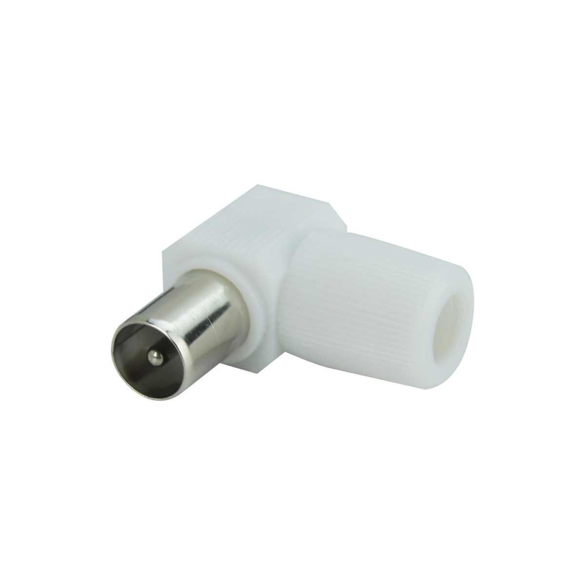 TV PLUG ELBOW MALE 9.52MM