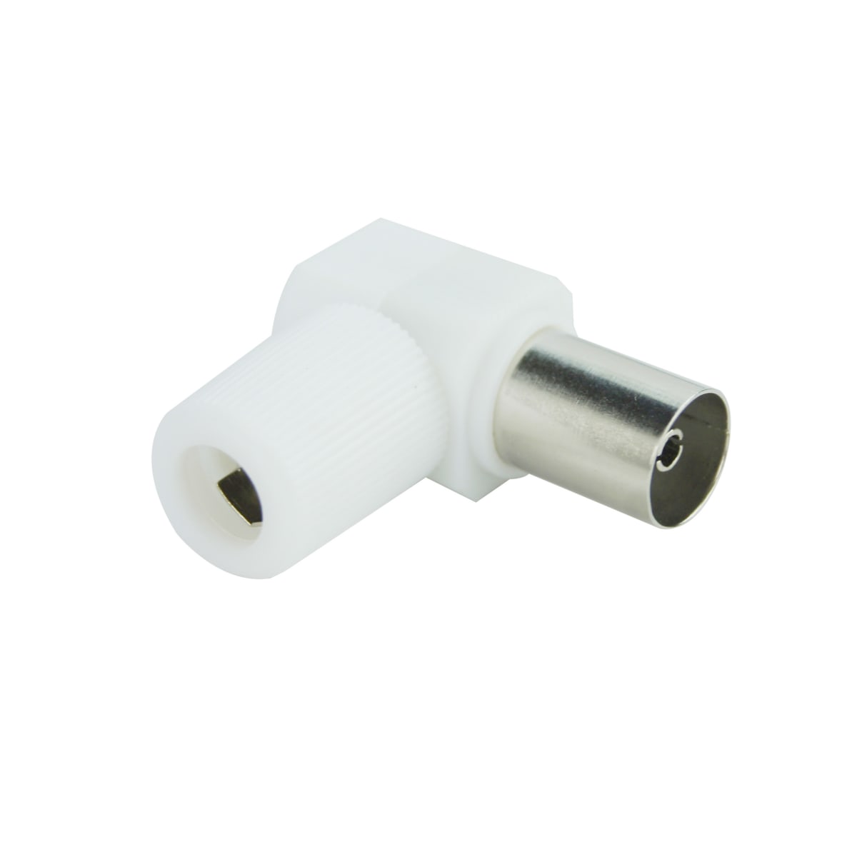 TV ELBOW PLUG 9.52MM FEMALE