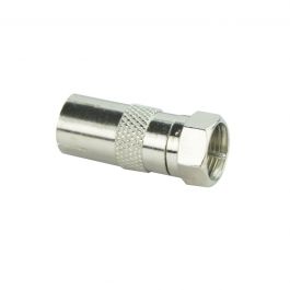 F-PLUG ADAPTER MALE/FEMALE 9.52 MM