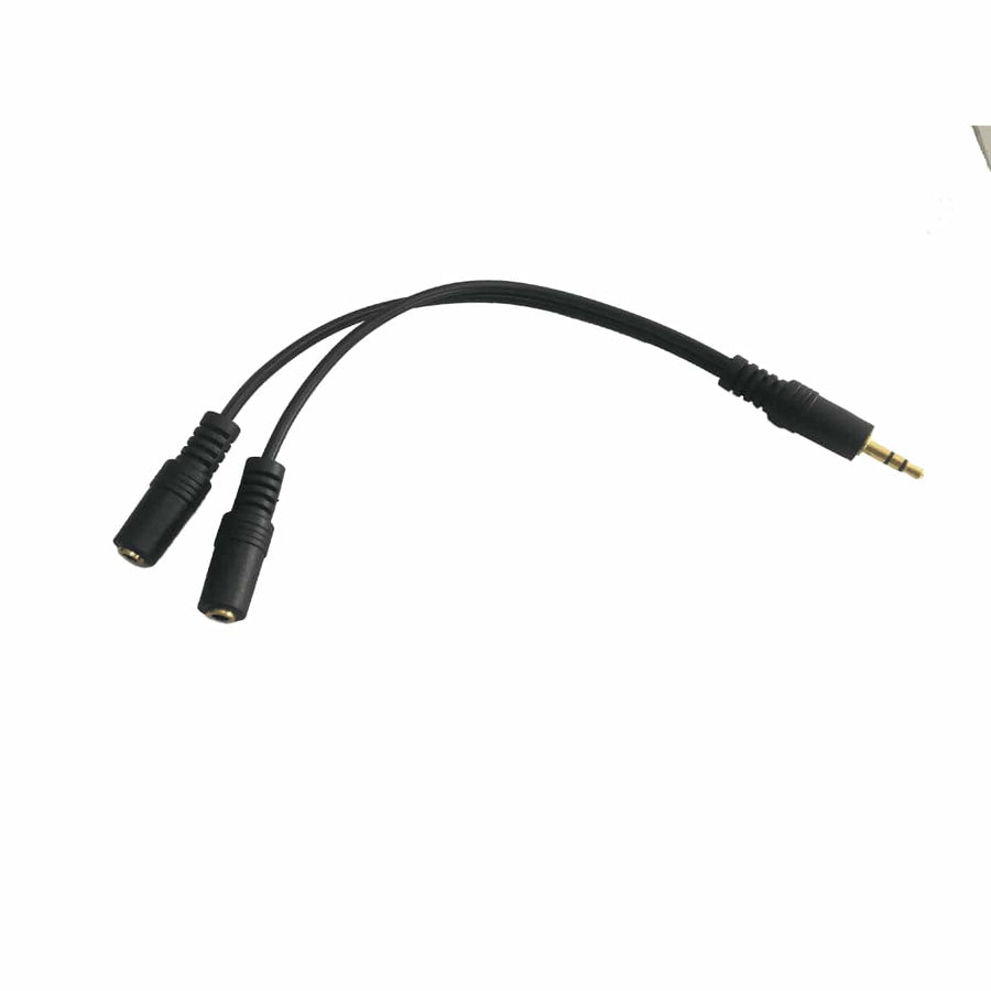 Bricocenter 3.5MM STEREO JACK 3.5MM MALE/2JACK 3.5MM FEMALE ADAPTER