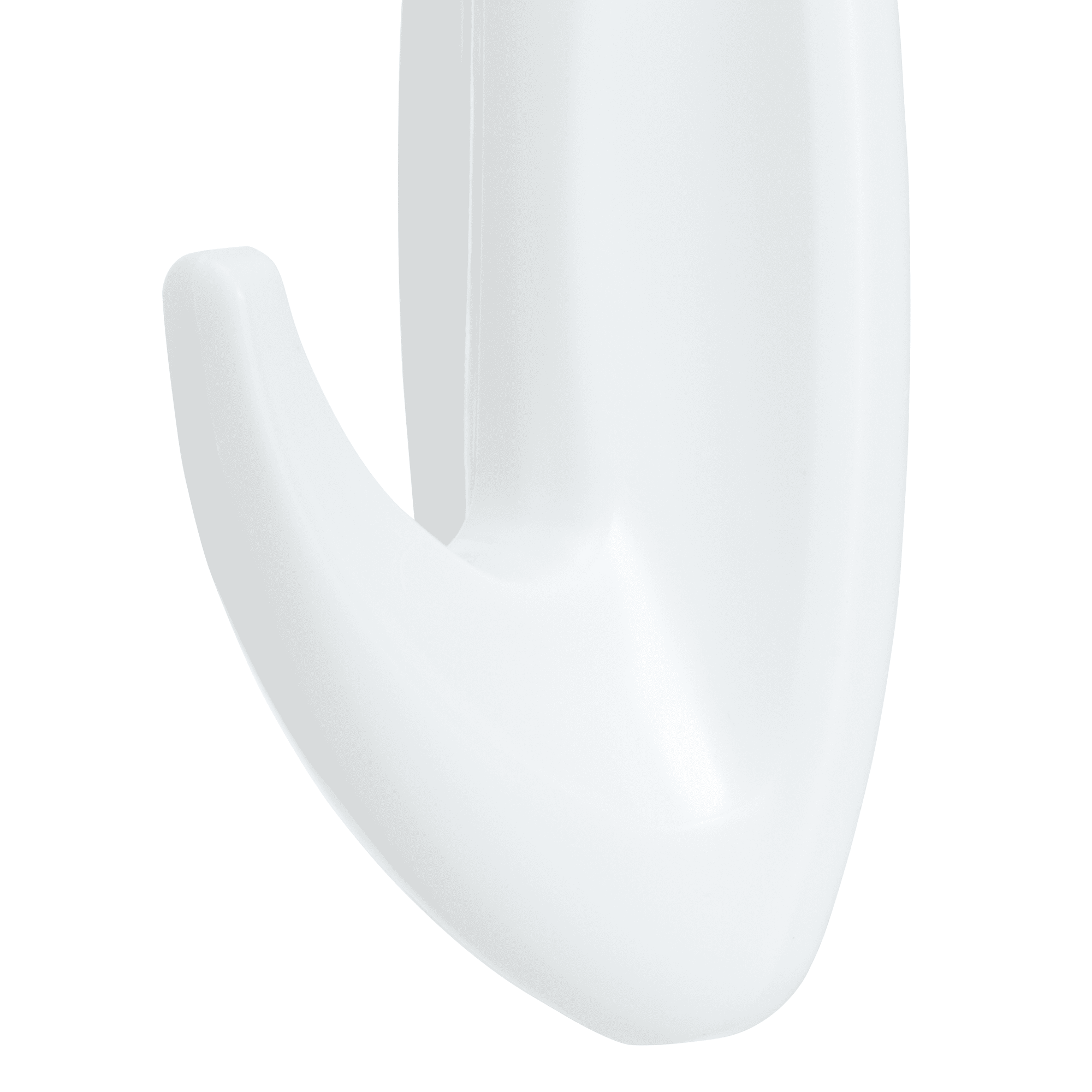 2 WHITE ADHESIVE HOOKS COMMAND MEDIUM