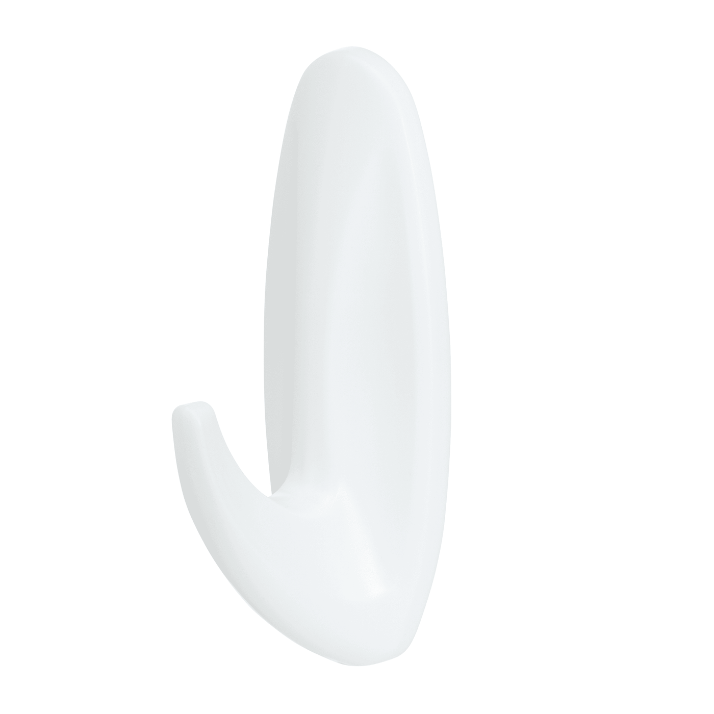 2 WHITE ADHESIVE HOOKS COMMAND MEDIUM