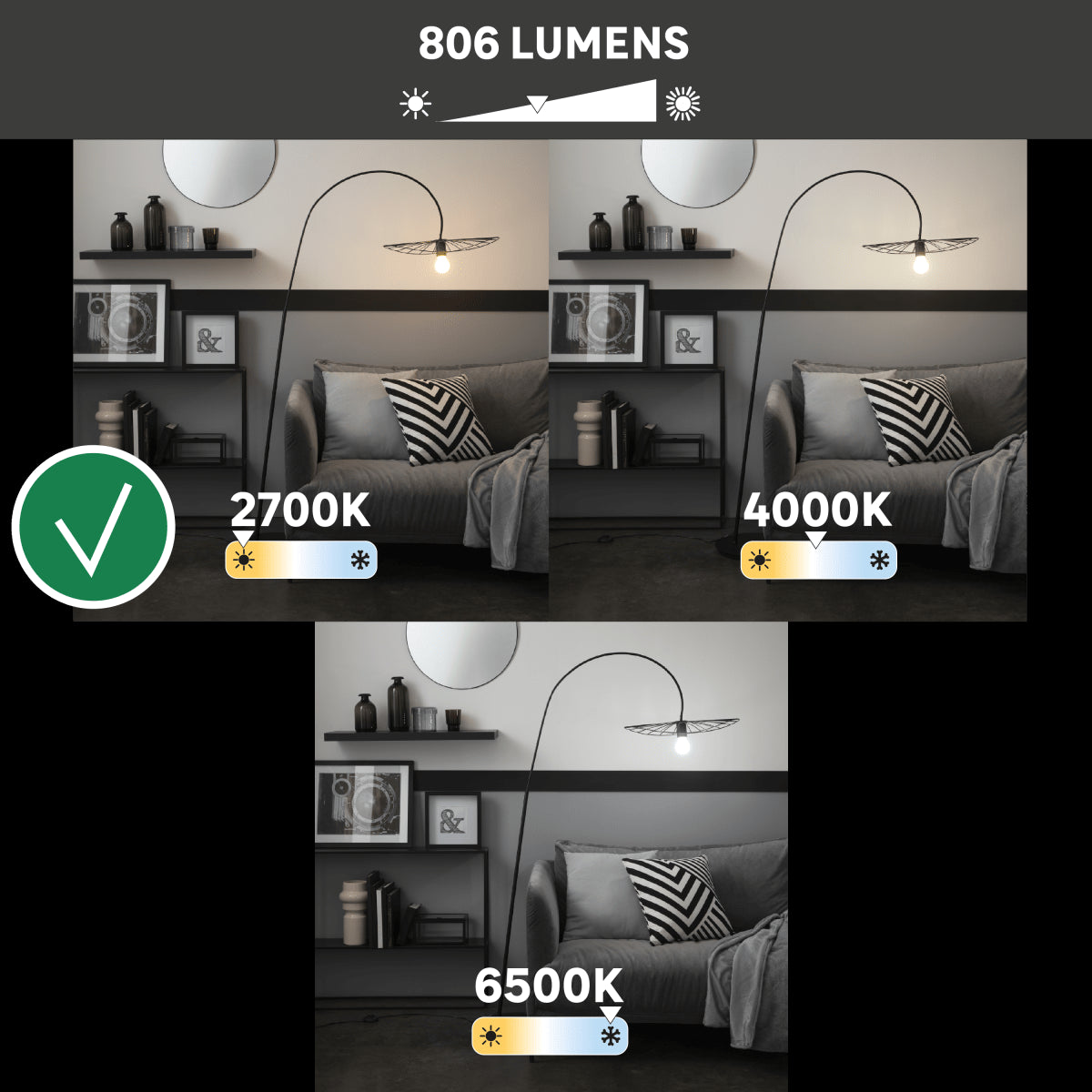 LED BULB E14=60W CANDLE FROSTED WARM LIGHT