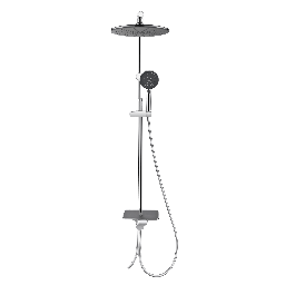 SHOWER KIT NEW EASY CHROME SENSEA