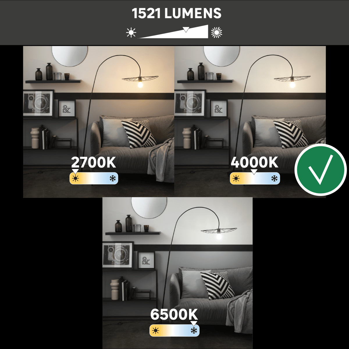 NATULIGHT LED BULB E27=100W GLOBE LARGE FROSTED NATURAL LIGHT