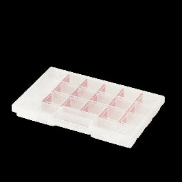 TRANSPARENT ORGANISER M 290X195X35MM