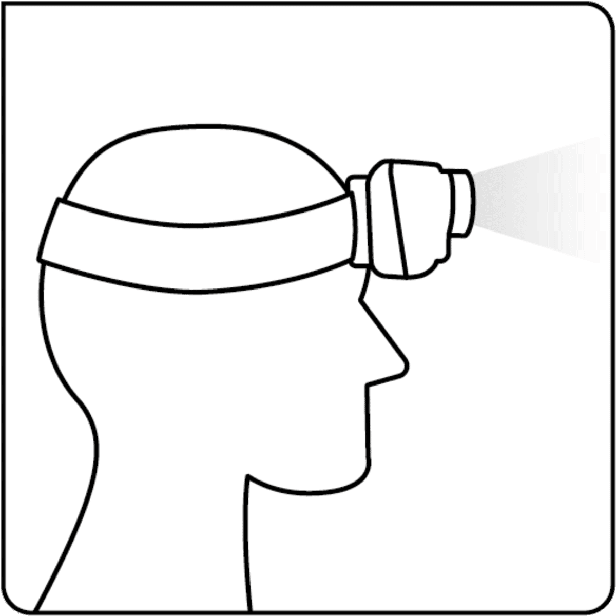 HEAD TORCH 3 MINISTYL BATTERIES EXCLUDED BLACK/SILVER/RED