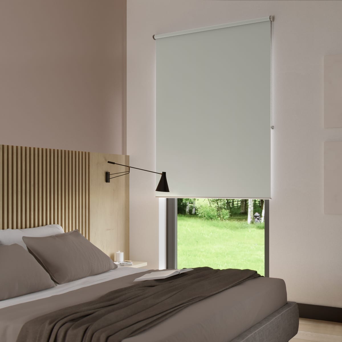 Bricocenter BOSSA WHITE CONCEALING ROLLER BLIND 45X190CM