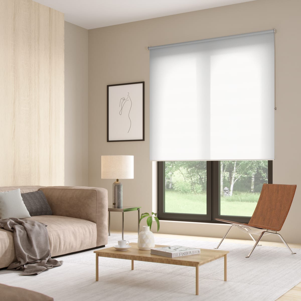 Bricocenter SAMBA WHITE FILTER ROLLER BLIND 120X250CM