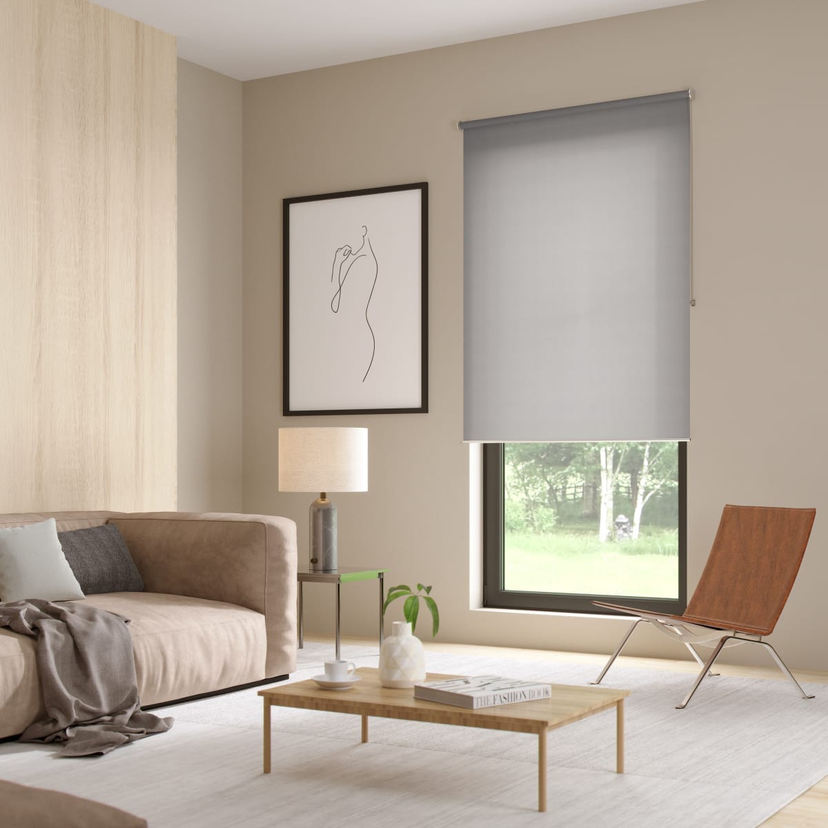 Bricocenter SAMBA GREY GRANITE FILTER ROLLER BLIND 45X190CM