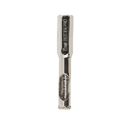 DIAMOND DRILL BIT FOR STONEWARE TILES DEXTER PRO DIAM 8 MM, LENGTH 55 MM, HEXAGON SOCKET