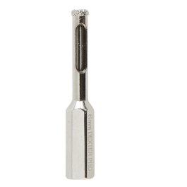 DIAMOND DRILL BIT FOR STONEWARE TILES DEXTER PRO DIAM 6 MM, LENGTH 55 MM, HEX SOCKET