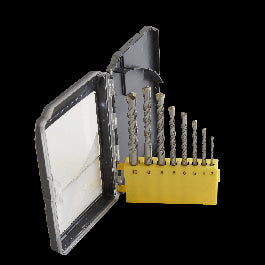 SET 8 DEXTER PRO CONCRETE DRILL BITS DIAM. 4-5-6-8-10 MM, CYLINDRICAL SHANK