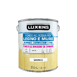 LUXENS WHITE WOOD/WATER PRIMER 2.5LT