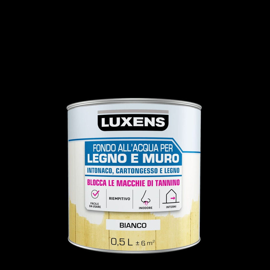 Bricocenter LUXENS WOOD PRIMER/WATER WHITE 500ML