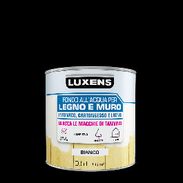 LUXENS WOOD PRIMER/WATER WHITE 500ML
