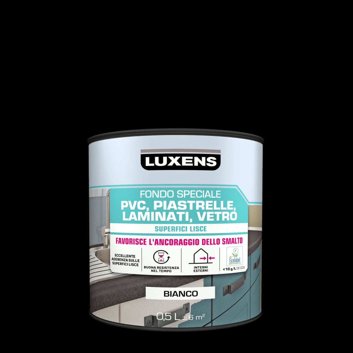 Bricocenter LUXENS PVC MELAMINE GLASS TILE PRIMER 500ML